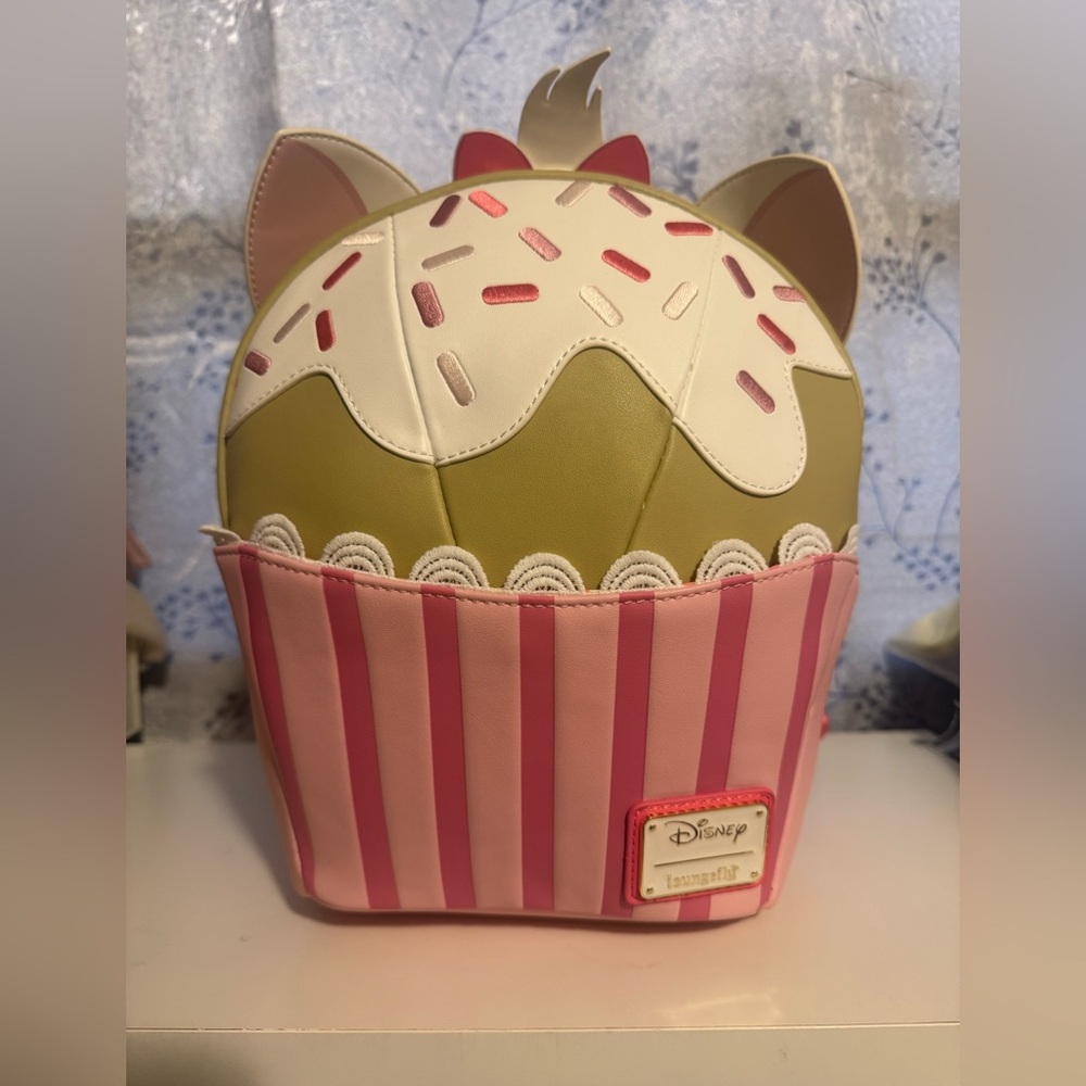 Loungefly Disney Cupcake Backpack - Pink and White